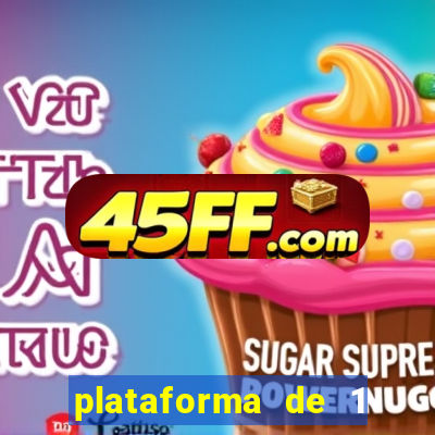plataforma de 1 real fortune tiger